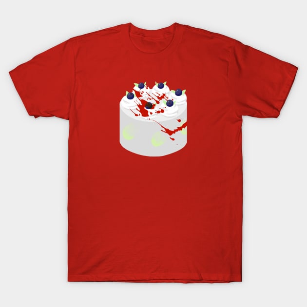 Parasite Birthday Cake T-Shirt by DebbieMongrel